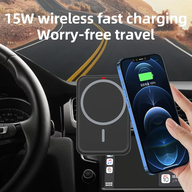 The Web Shed Magnetic Wireless Car Charger For Iphone