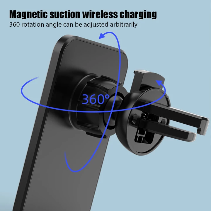 The Web Shed Magnetic Wireless Car Charger For Iphone