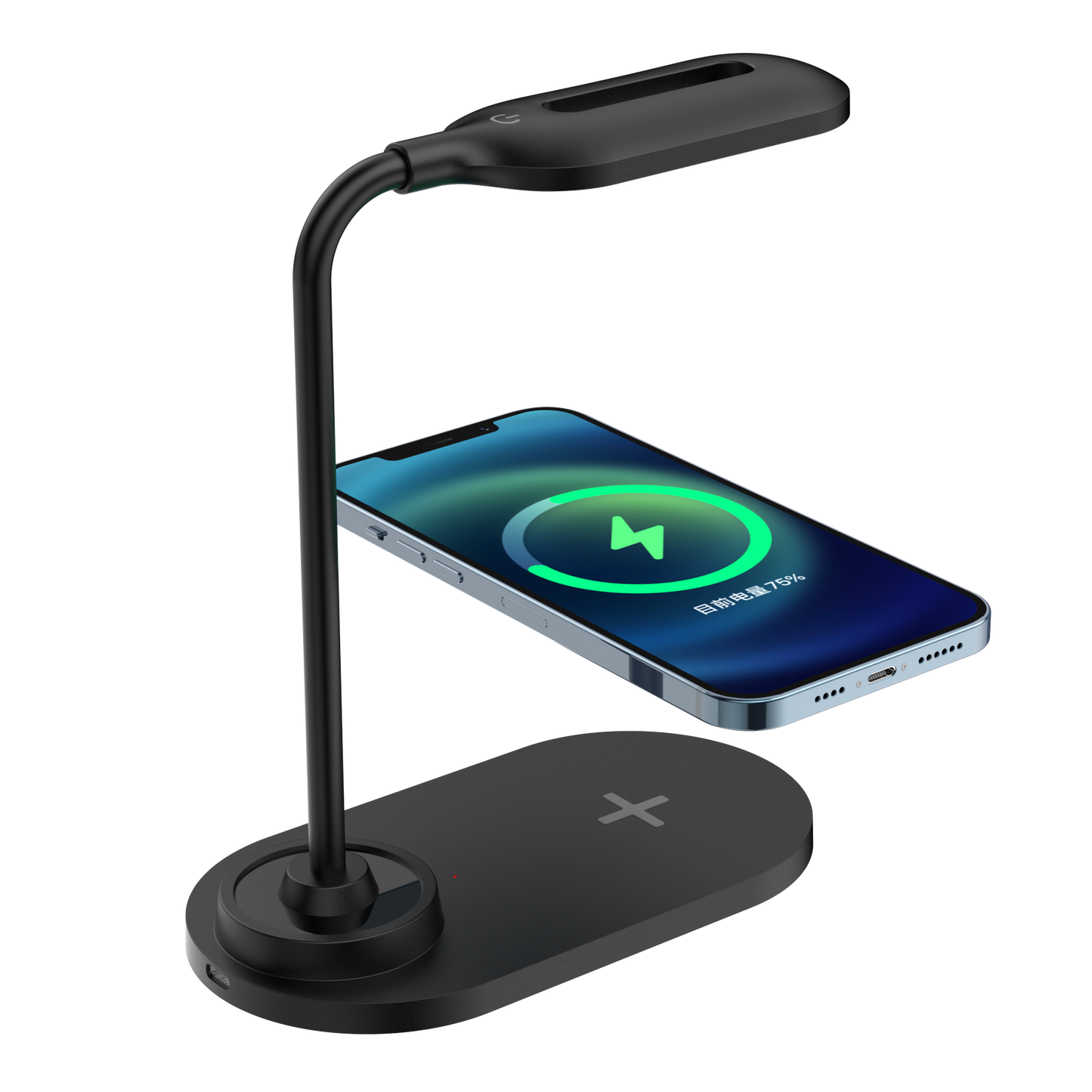 30W Wireless Charging LED Table Lamp. Fast Wireless Charger