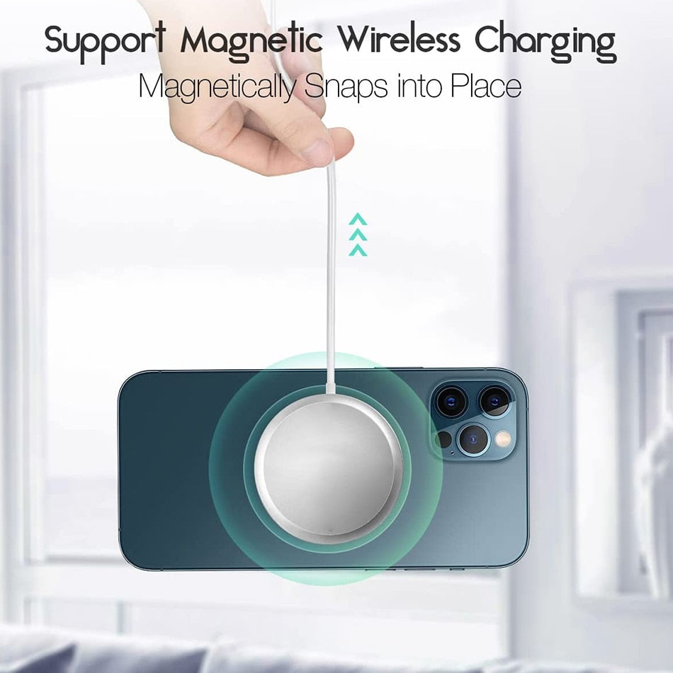 30W Magnetic Wireless Charger Pad for Apple and Android