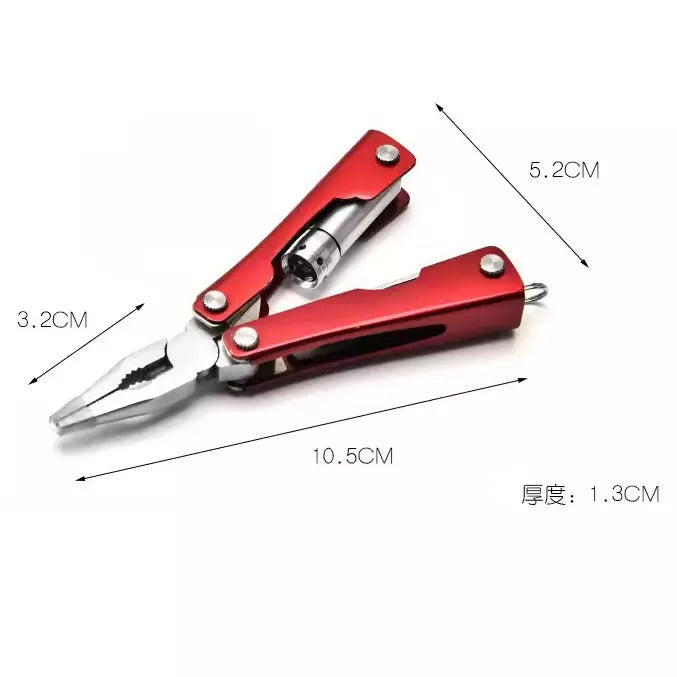 8 in 1 Multifunction Pliers with LED light