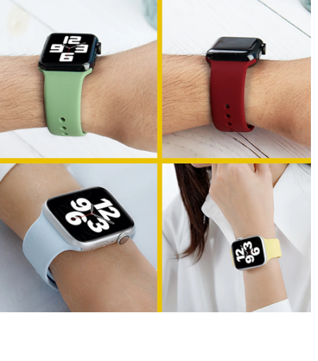 Silicone Strap For Apple Watch  42/44/45 MM