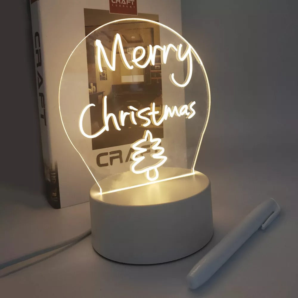 LED Erasable Writing message board