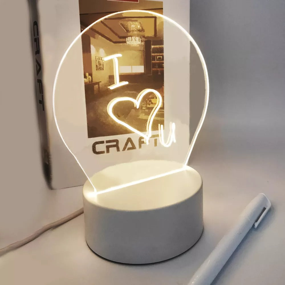 LED Erasable Writing message board