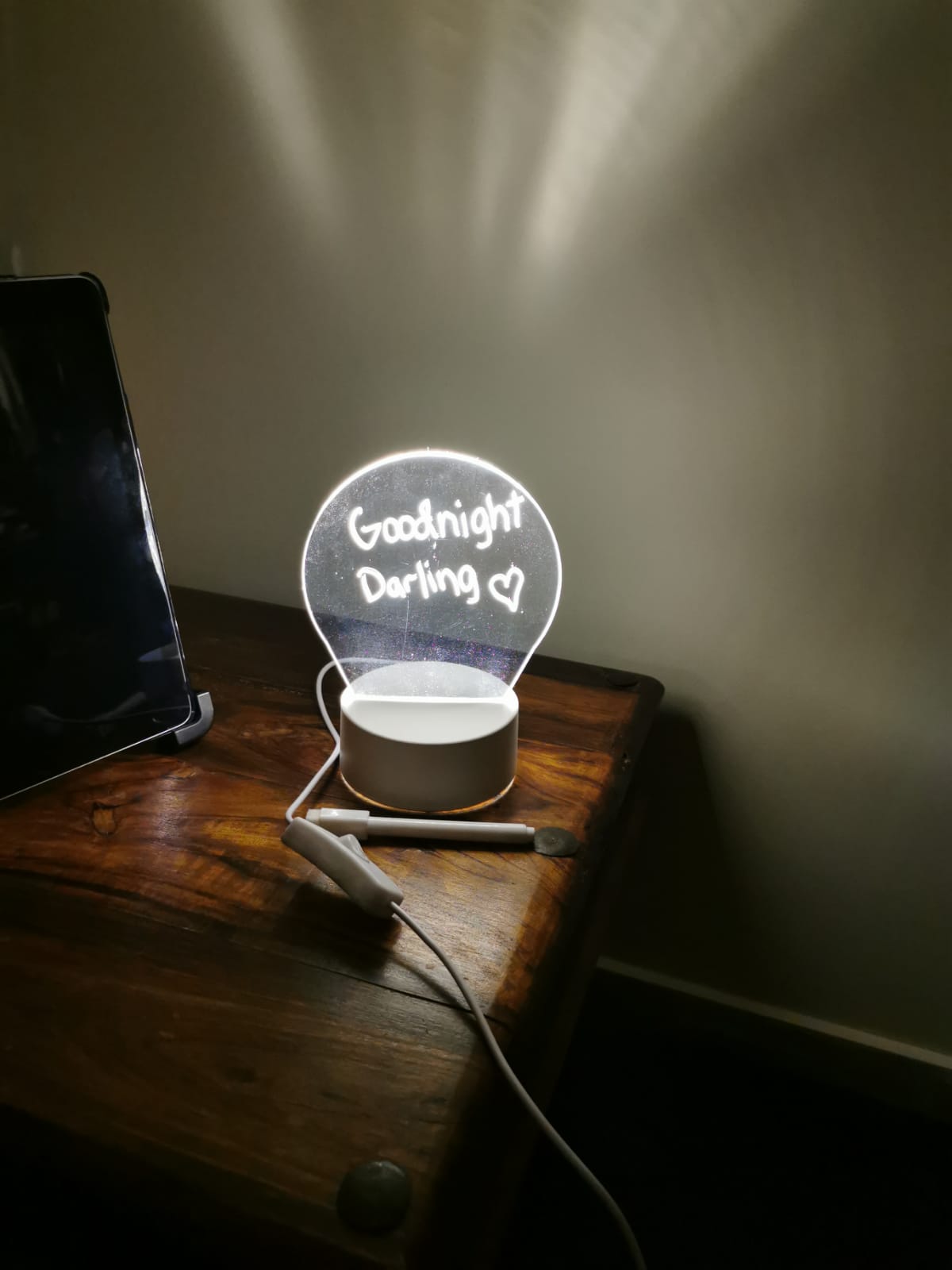 LED Erasable Writing message board